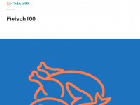 fleisch100.de Webseite Vorschau