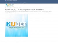 kubet77.at Webseite Vorschau