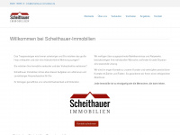 scheithauer-immobilien.de Webseite Vorschau