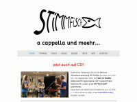 stimmfisch.de Webseite Vorschau