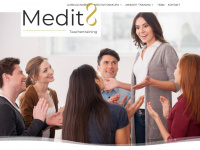 medit8.ch Webseite Vorschau