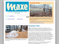 maxe-eberswalde.de Webseite Vorschau