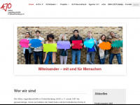 ajoev.de Webseite Vorschau