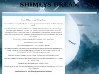 shimlys-dream.de Webseite Vorschau