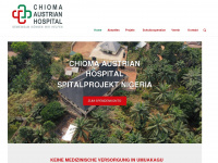 chioma-austrian-hospital.at Webseite Vorschau