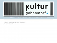 kultur-gebenstorf.ch Webseite Vorschau