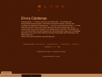 elvira-cardenas.de Webseite Vorschau