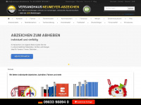 neumeyer-abzeichen.de Webseite Vorschau