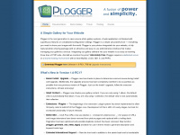 plogger.org Webseite Vorschau