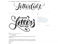 lettercult.com Webseite Vorschau