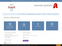 johanniter-apotheke-jettingen.de Webseite Vorschau