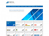 mattle-ag.ch Webseite Vorschau