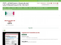 jordan-gamma.de Webseite Vorschau