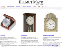 helmut-mayr.de Webseite Vorschau
