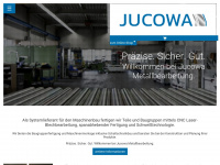 jucowa.de Webseite Vorschau
