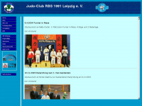 judo-rbs.de Webseite Vorschau