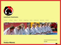 judo-steinheim.de Webseite Vorschau