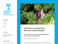 juedisches-museum-emmendingen.de Webseite Vorschau