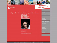 juergen-boeckle.de Webseite Vorschau