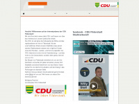 cdu-filderstadt.de Webseite Vorschau