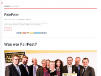 fairfest.de Webseite Vorschau