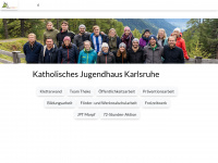 jugendhaus-ka.de Webseite Vorschau