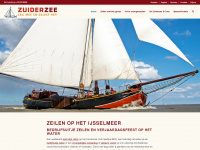 zuiderzeezeiltochten.nl Webseite Vorschau