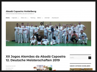 capoeira-heidelberg.de Webseite Vorschau
