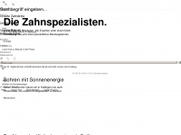 zeitfuerzaehne.com Webseite Vorschau