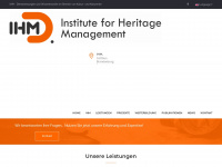 heritage-management.com Webseite Vorschau