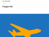 fliegen100.de Webseite Vorschau