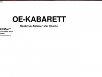 oe-kabarett.de Webseite Vorschau