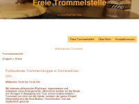 freie-trommelstelle.de Webseite Vorschau