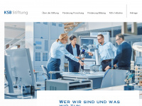 ksbstiftung.de Webseite Vorschau