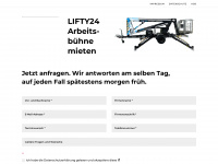 lifty24.de Webseite Vorschau