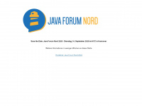 javaforumnord.de Webseite Vorschau