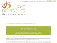 gesundheitszentrum-deutscher.de Webseite Vorschau