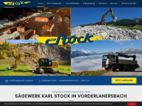 saegewerk-stock.at Webseite Vorschau