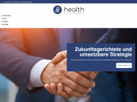 iii-health.ch Webseite Vorschau