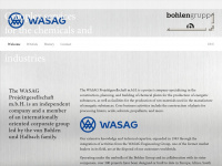 wasag.co Webseite Vorschau