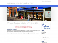 schuh-schilke.de Webseite Vorschau