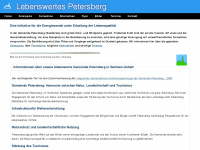 lebenswertes-petersberg.de Webseite Vorschau