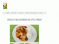 little-panda.ch Webseite Vorschau