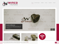 winco.ch Webseite Vorschau