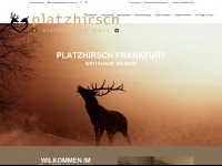 platzhirsch-ffm.de Webseite Vorschau