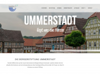 buergerstiftung-ummerstadt.de Webseite Vorschau