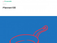 pfannen100.de Webseite Vorschau