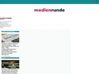 medienrunde.de Webseite Vorschau