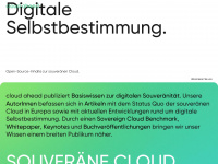 cloudahead.de Webseite Vorschau