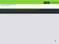landschafftverbindung-sh.de Webseite Vorschau